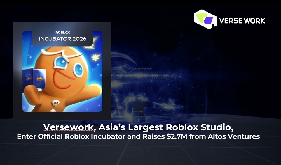 Asia's largest Roblox studio raises $2.7M, joins official Roblox Incubator 2026