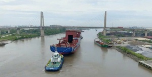 Vietnam-built offshore construction vessel under delivery to Norway