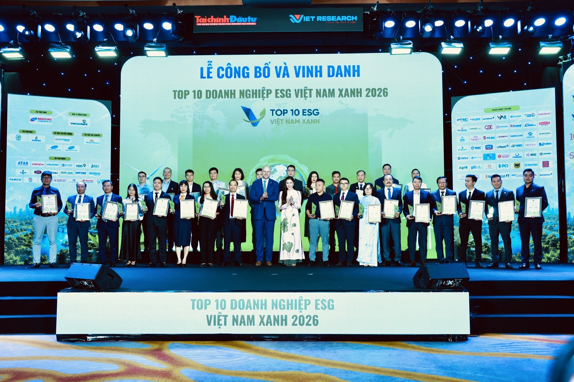 Top 100 ESG Vietnam Green Enterprises announced for 2026