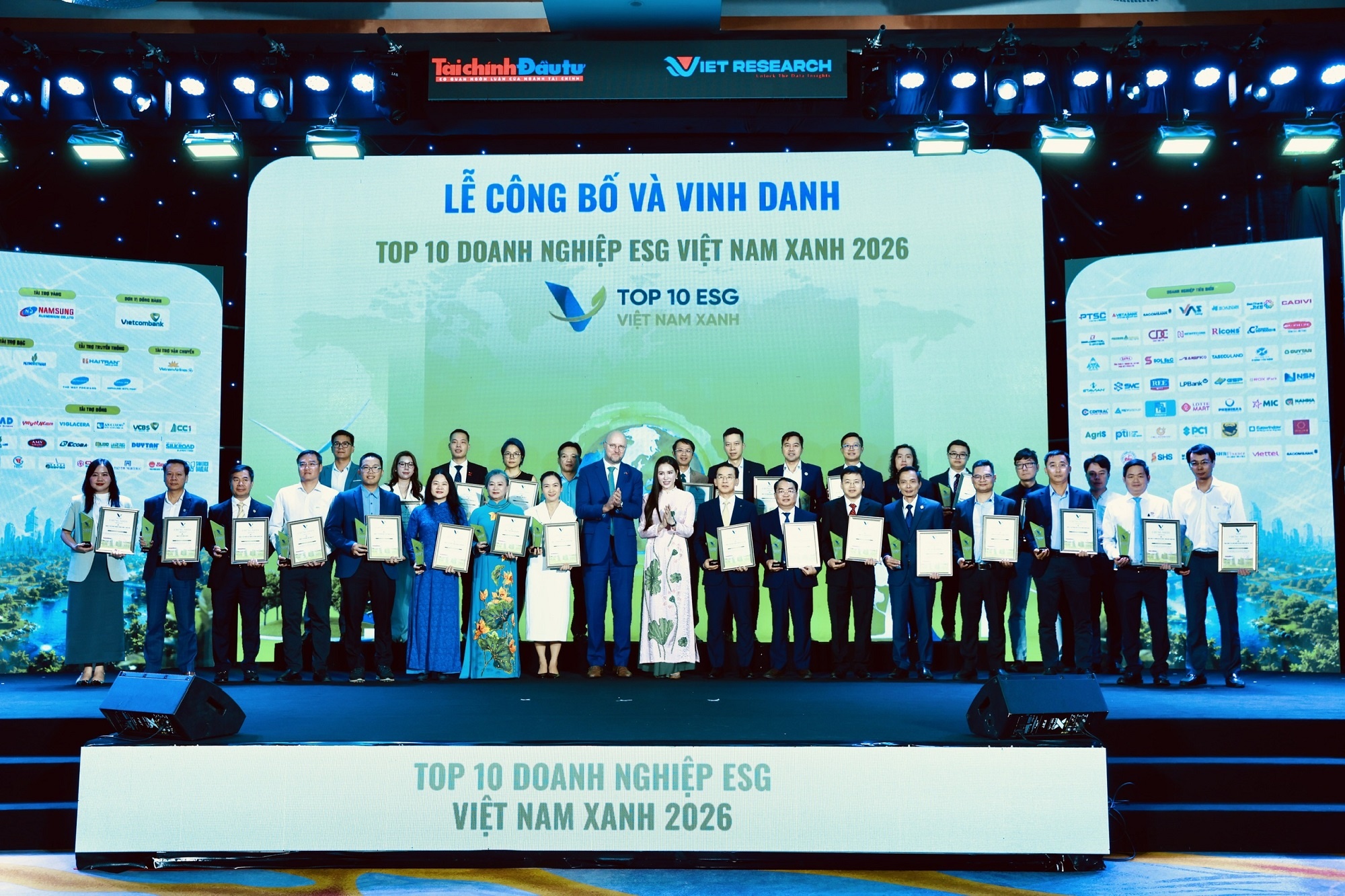 Top 100 ESG Vietnam Green Enterprises announced for 2026
