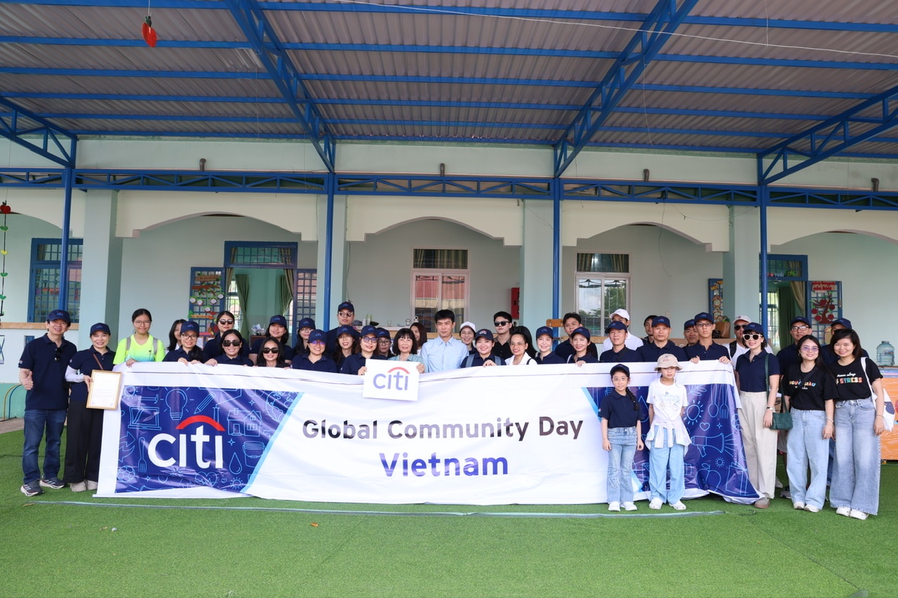 Citi Vietnam marks Global Community Day 2026 in Phu Tho and Lam Dong