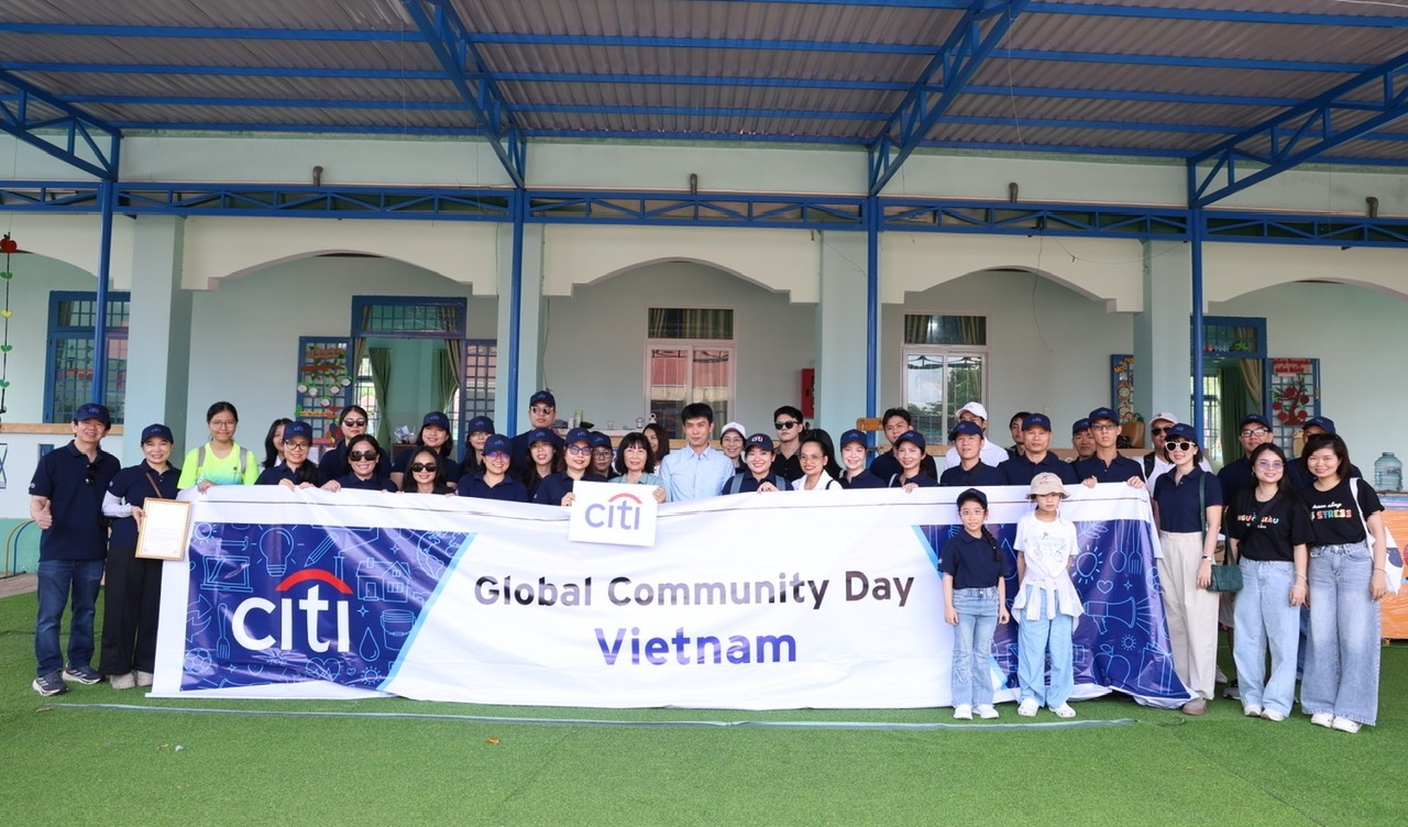 Citi Vietnam marks Global Community Day 2026 in Phu Tho and Lam Dong