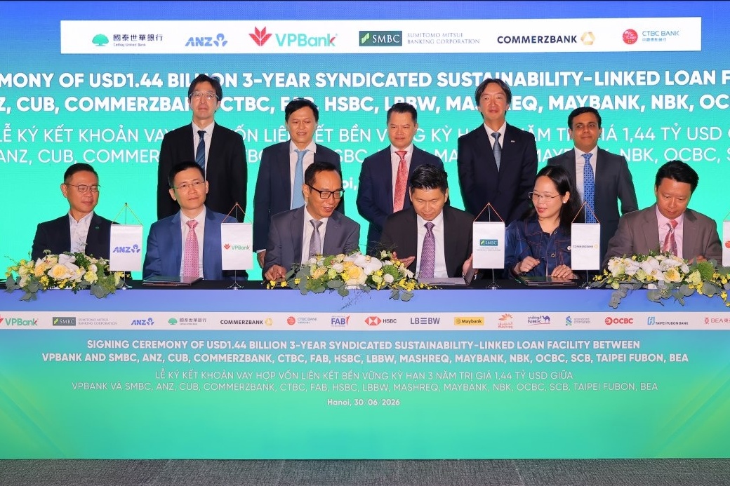 VPBank signs maiden $1.44 billion sustainability-linked loan