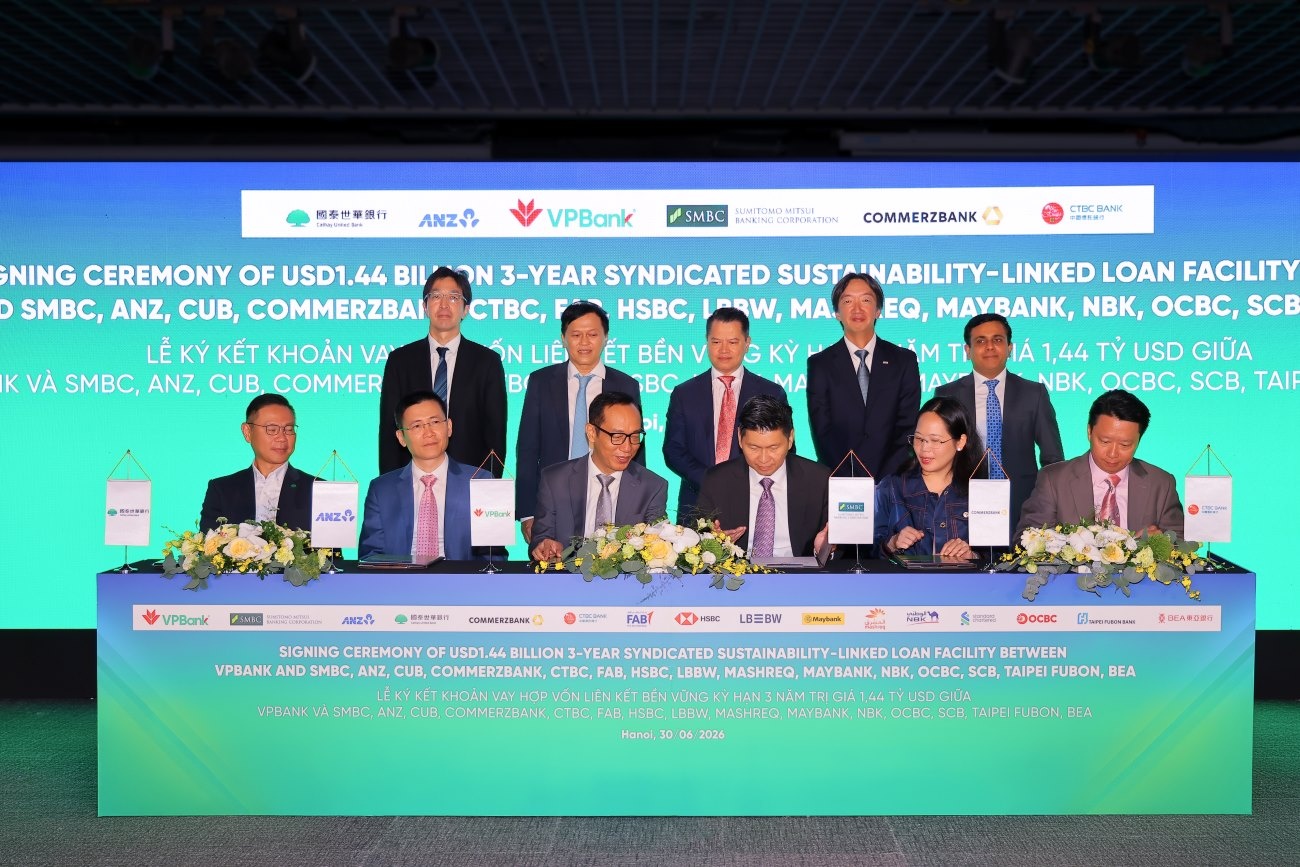 VPBank signs maiden $1.44 billion sustainability-linked loan