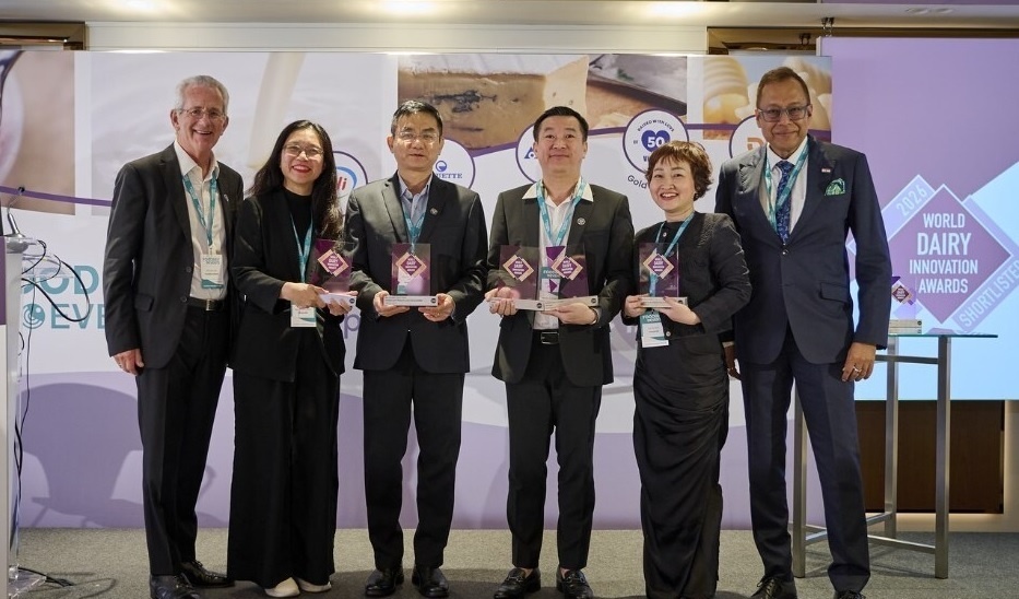 Vinamilk takes 5 prizes at World Dairy Innovation Awards, Southeast Asia's sole winner