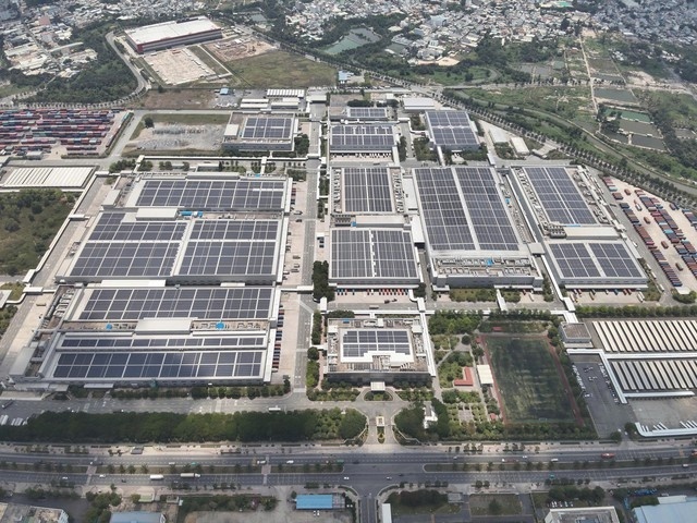 Samsung Vietnam takes 28MWp rooftop solar system into operation