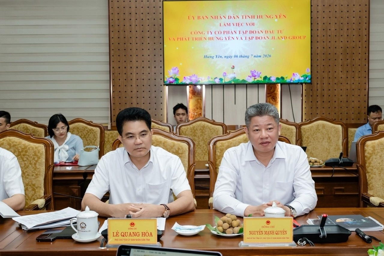 Hung Yen Group and JLand Group sign MoU to explore industrial park cooperation