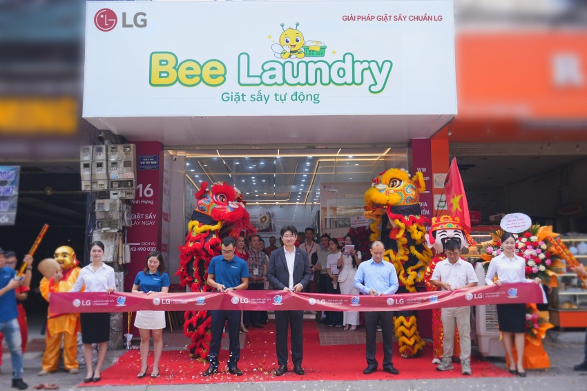 LG Electronics Vietnam launches Bee Laundry smart laundry store in Hanoi
