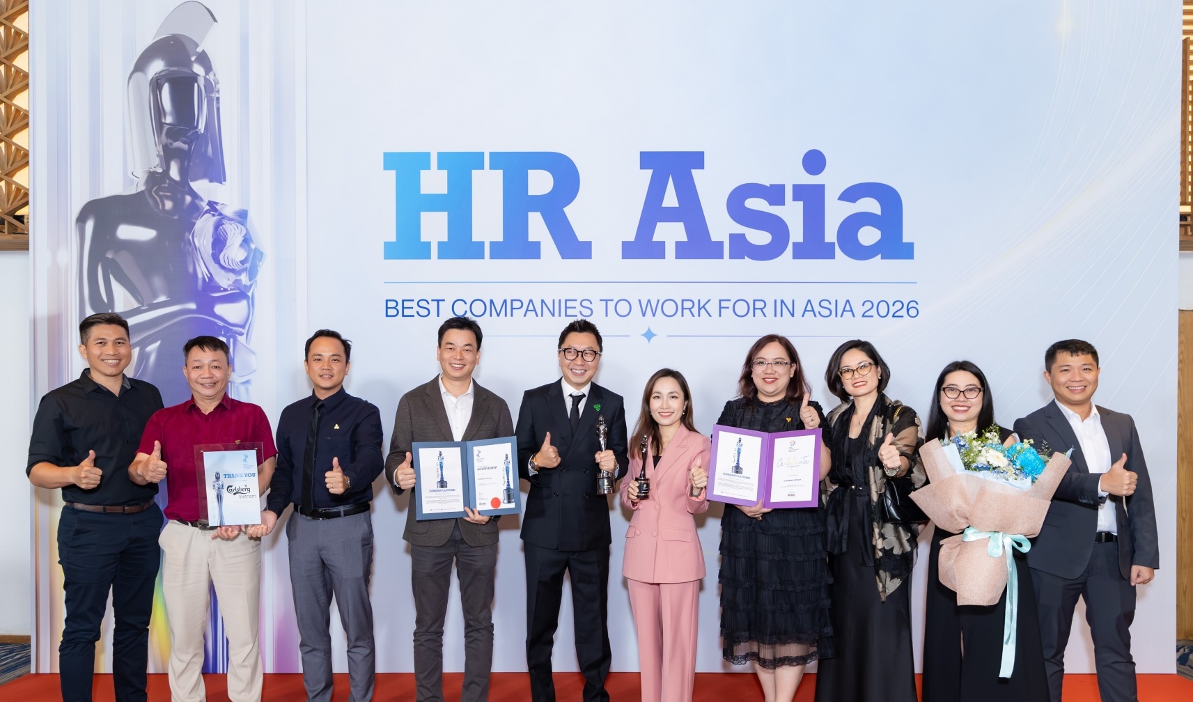 Carlsberg Vietnam earns fourth consecutive HR Asia recognition and VCCI Top 10 Green Enterprise honour