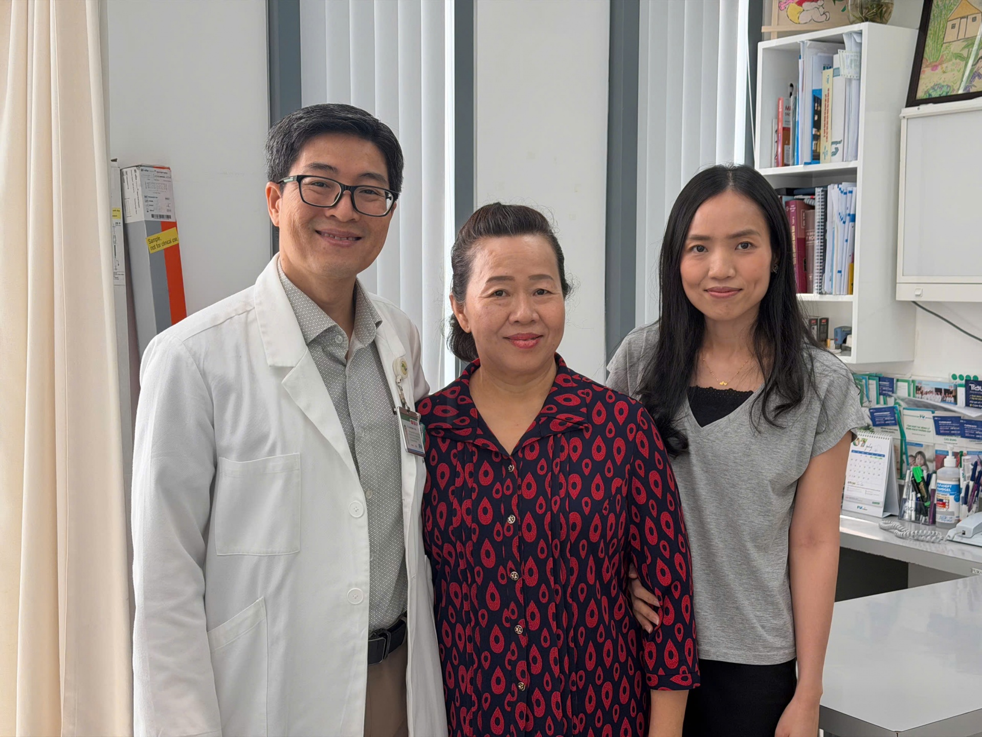 Non-smoker diagnosed with early-stage lung cancer during routine health check-up