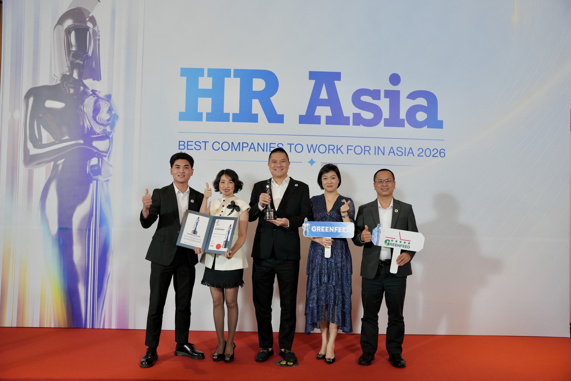 Greenfeed retains spot among best companies to work for in Asia