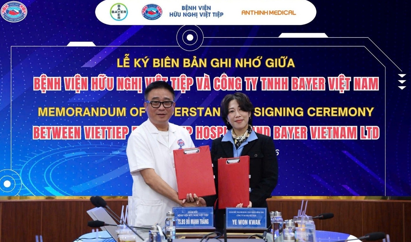Bayer Vietnam signs MoUs with three hospitals to advance diagnostic imaging