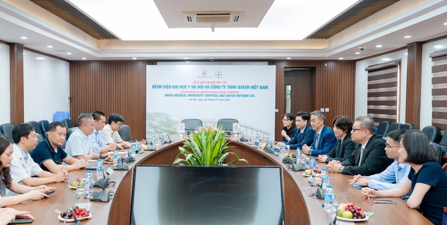 Bayer Vietnam signs MoUs with three hospitals to advance diagnostic imaging