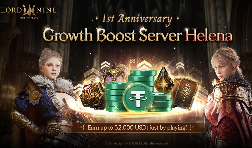 LORDNINE opens pre-registration for new server Helena