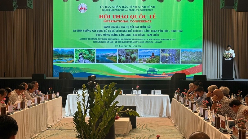 Ninh Binh steps up UNESCO World Heritage nomination for Van Long-Kim Bang-Tam Chuc landscape (PR)