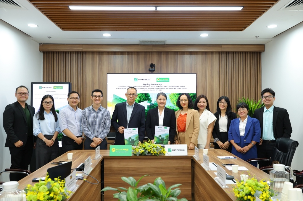 Bach Hoa Xanh and BNP Paribas Vietnam sign sustainability-linked trade facility agreement
