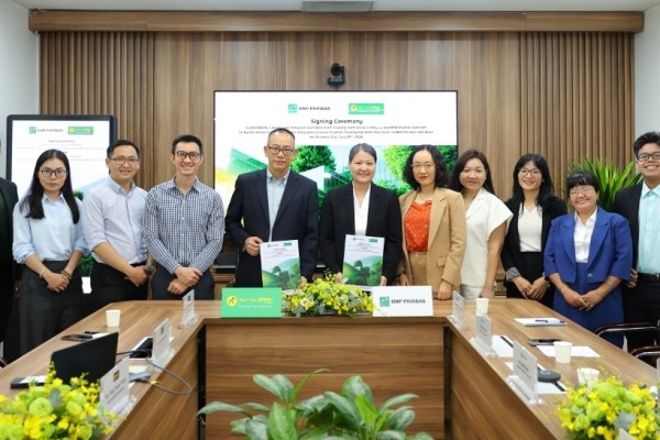 Bach Hoa Xanh and BNP Paribas Vietnam sign sustainability-linked trade facility agreement