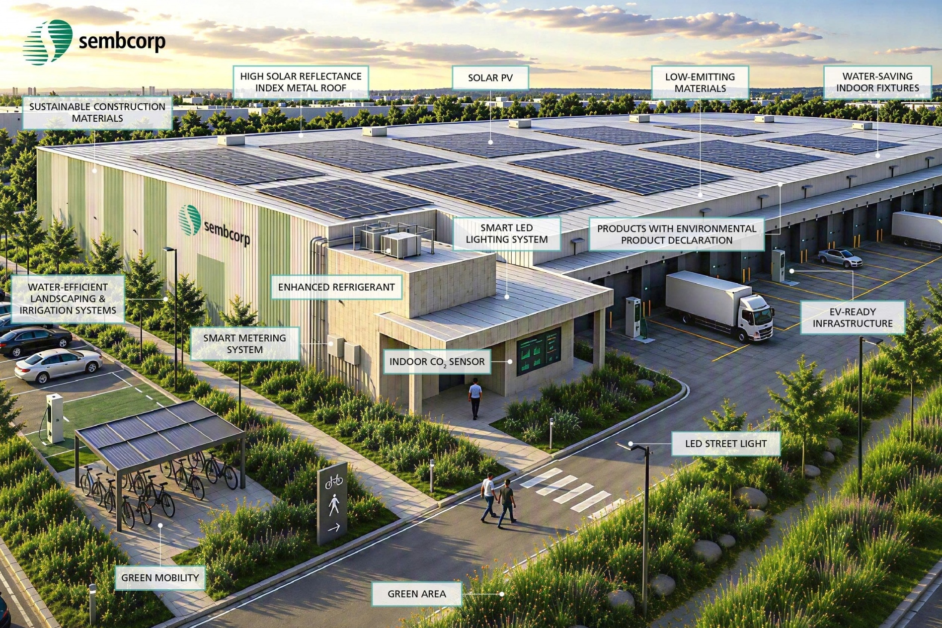 Sembcorp achieves Vietnam's first LEED Volume prototype pre-certification