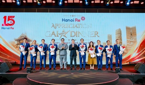 Hanoi Re named “Best (Re)Insurer” as record profits and ratings upgrade mark 15th anniversary