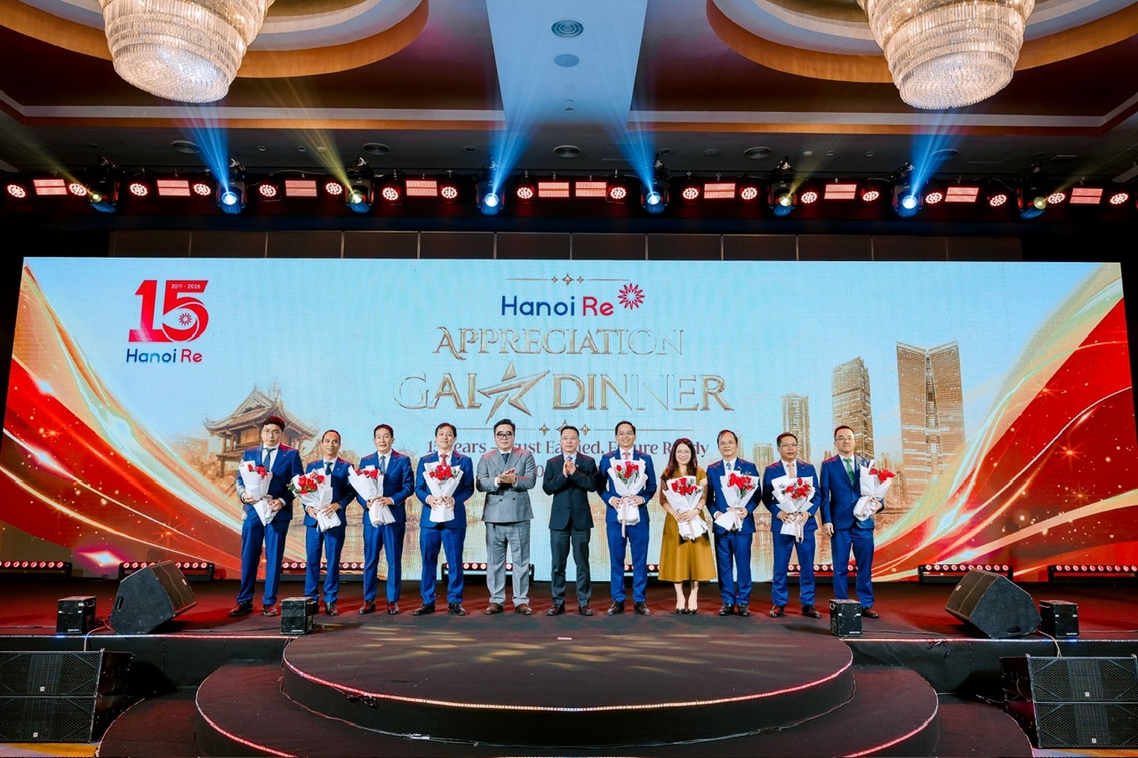 Hanoi Re named “Best (Re)Insurer” as record profits and ratings upgrade mark 15th anniversary