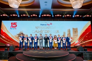 Hanoi Re named “Best (Re)Insurer” as record profits and ratings upgrade mark 15th anniversary