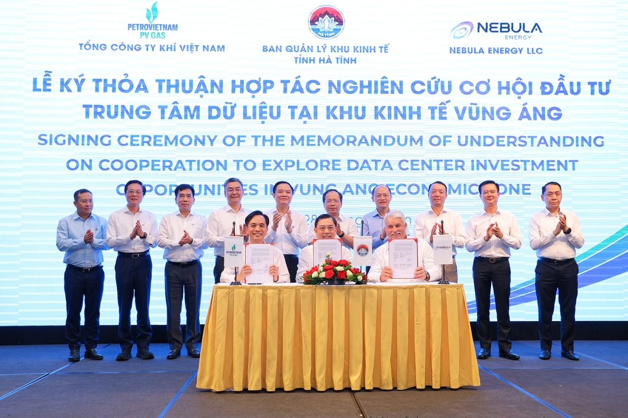 Petrovietnam, PV GAS and Nebula Energy partner on LNG-powered data centre