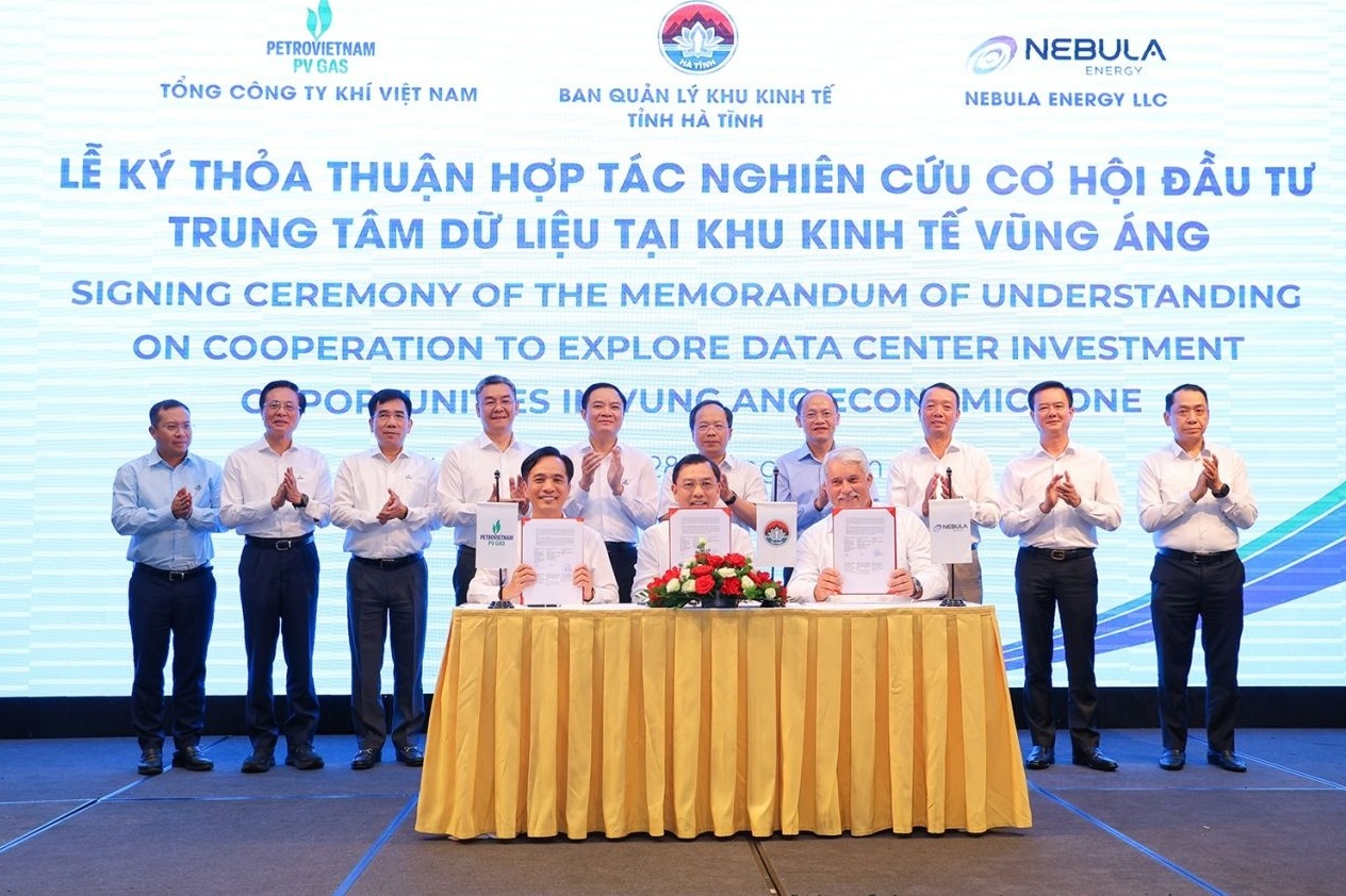 Petrovietnam, PV GAS and Nebula Energy partner on LNG-powered data centre