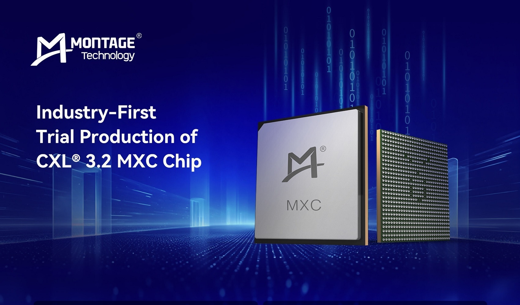 Montage Technology begins trial production of CXL 3.2 chip