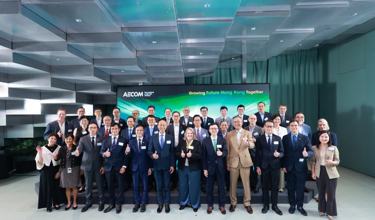 AECOM opens new Hong Kong office and Asia headquarters