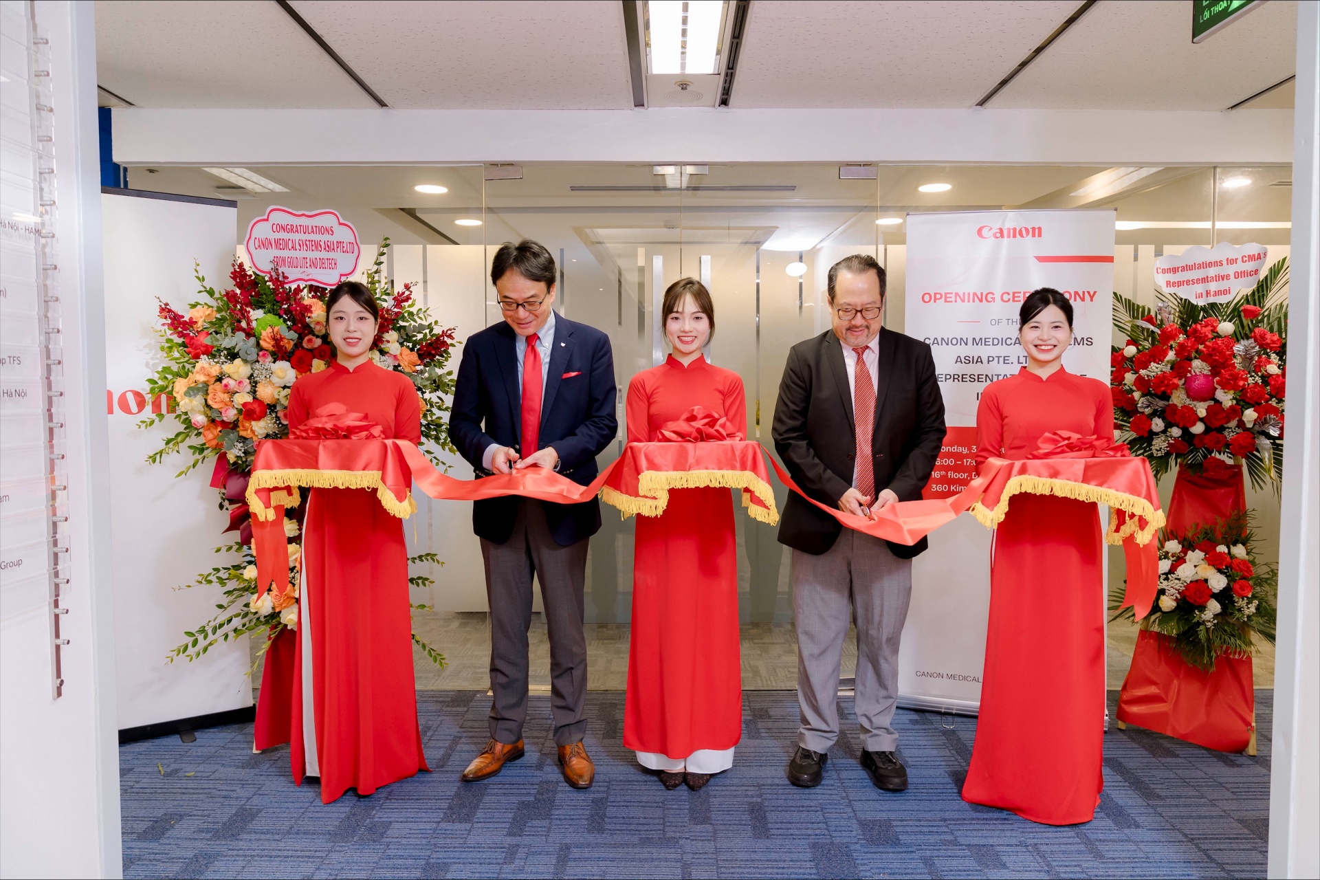 Canon Medical Systems Asia opens Hanoi office
