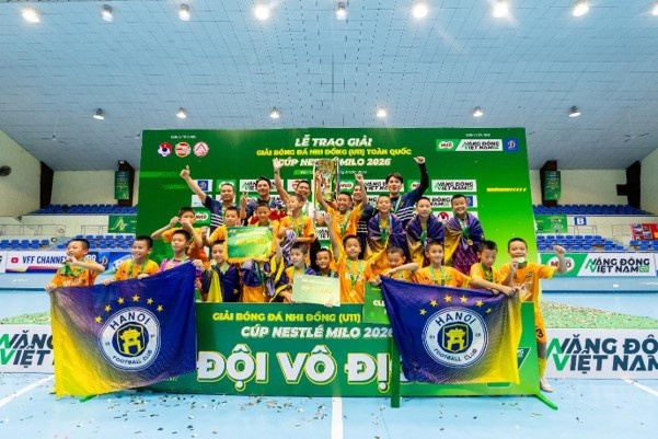Champion unveiled for National U11 Football Championship 2026