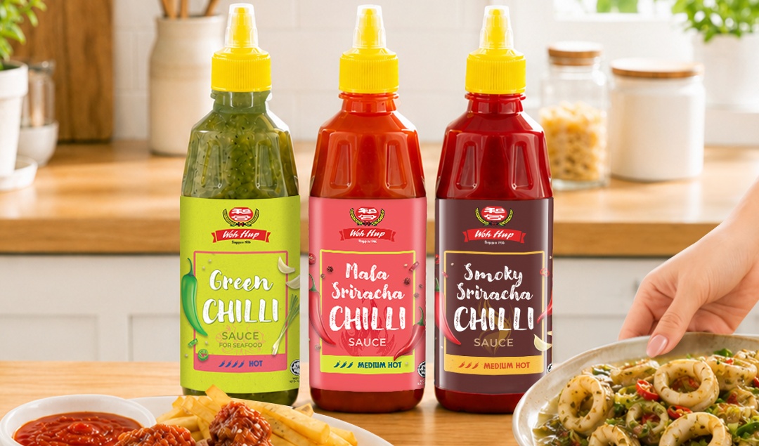 Woh Hup introduces four sauces for anniversary