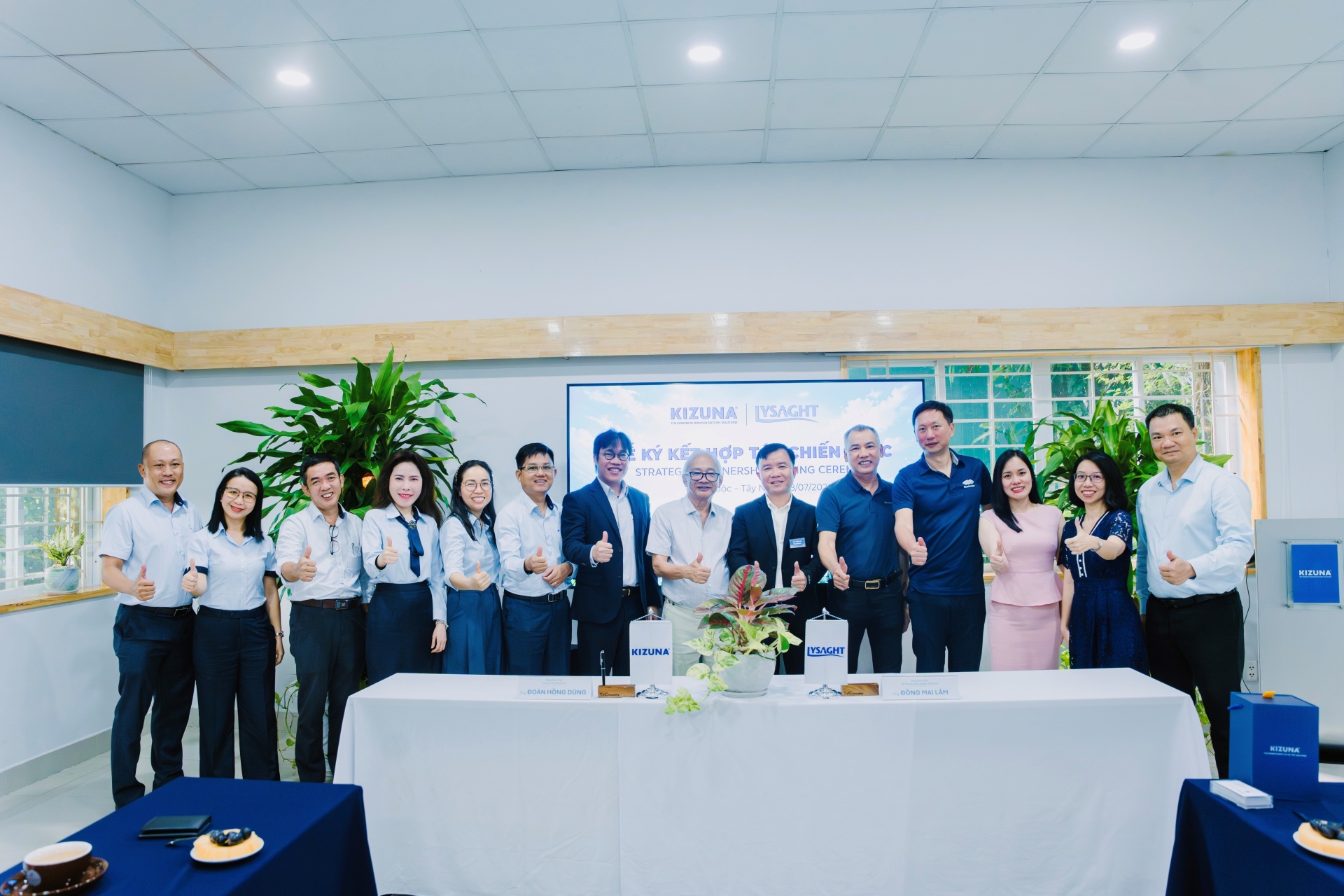 LYSAGHT and KIZUNA form strategic partnership on high-quality serviced factory standards