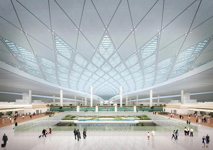 Long Thanh Airport’s first phase is scheduled to begin operations in December 2026. Photo: ACV