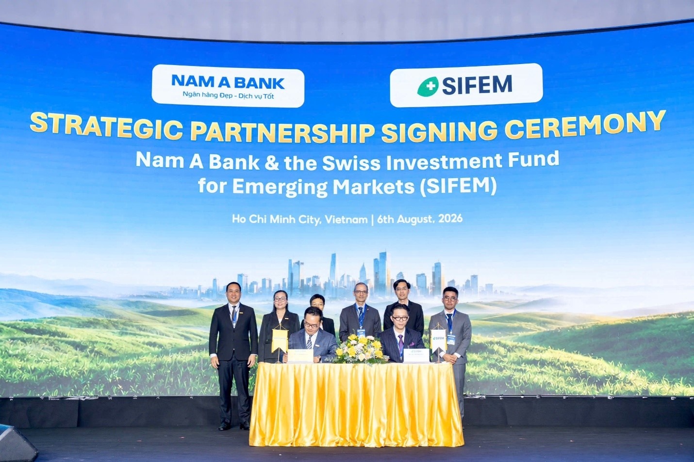 Nam A Bank secures green capital from Switzerland, bringing international fundraising to nearly $350 million