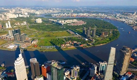 Golden land plot in Thu Thiem to be auctioned off in September