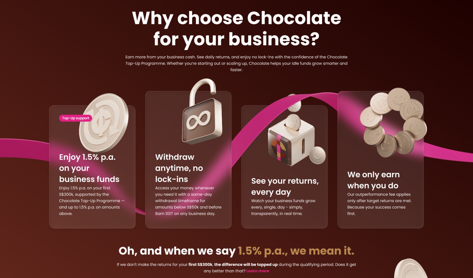 Chocolate Finance launches business cash management accounts in Singapore