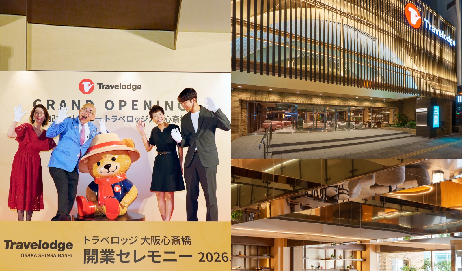 Travelodge Hotels Asia opens 302-room hotel in Osaka