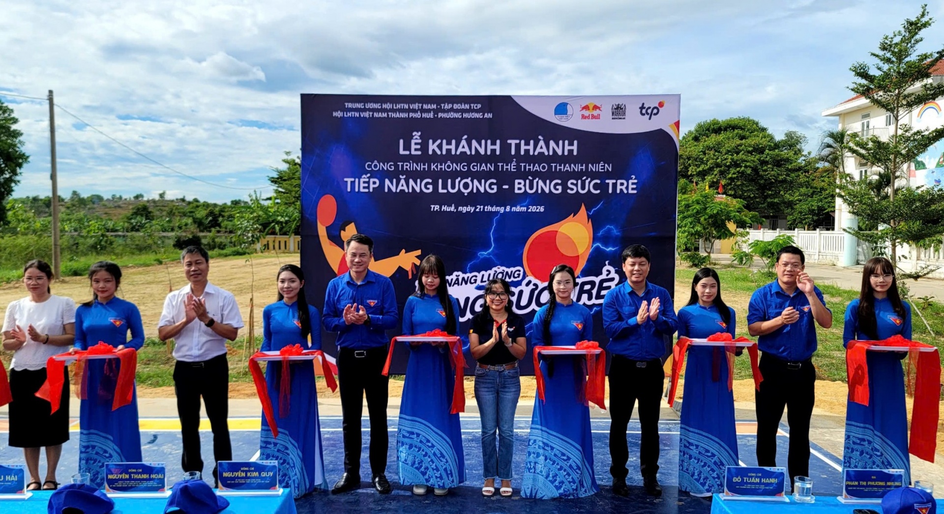 TCP and Central Committee of the Vietnam Youth Federation empower youth through community sport yards