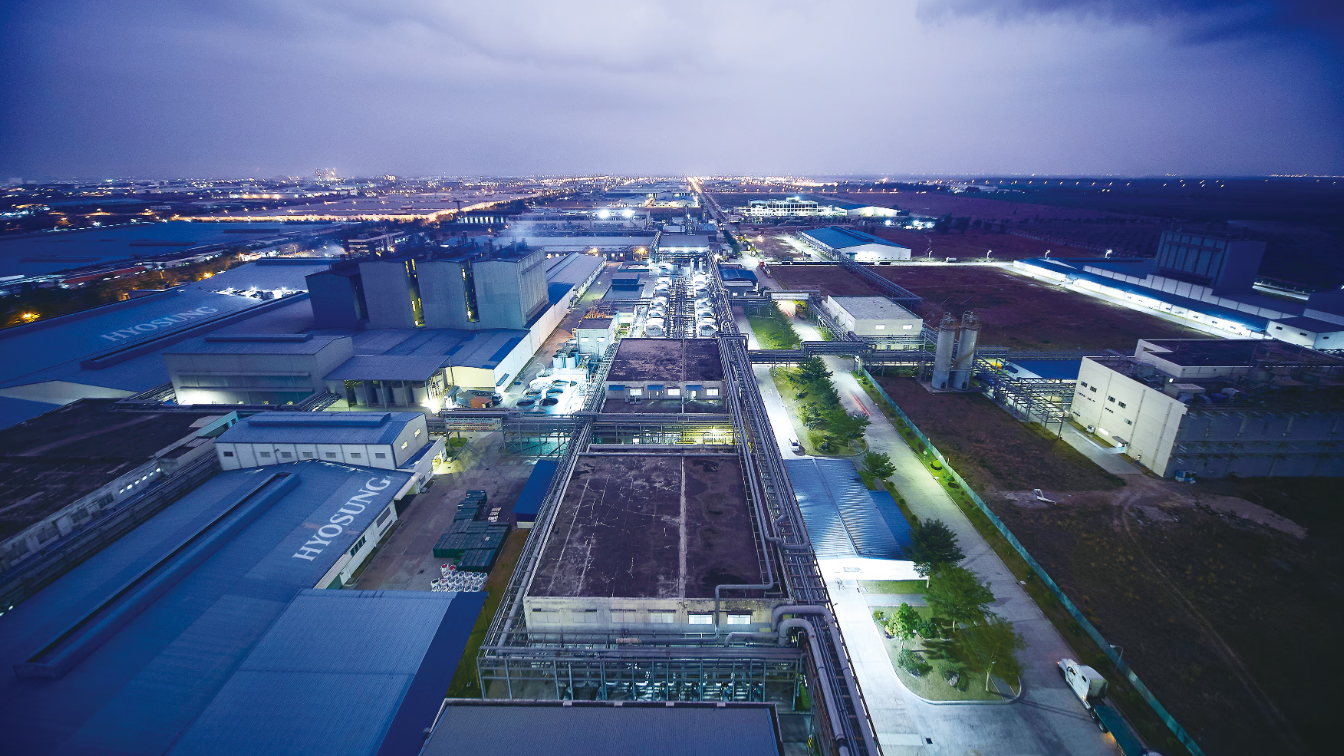 Hyosung TNC establishes bio-spandex production system in Vietnam