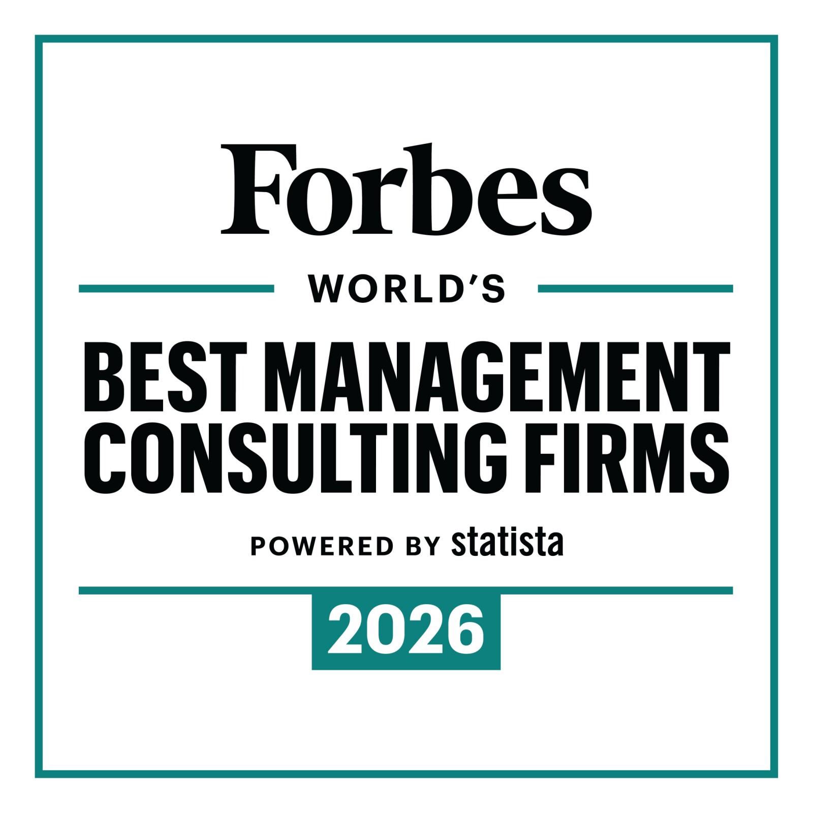 Following its inclusion in Forbes' global rankings in 2022 and 2023, FEV Consulting has once again been recognized by Forbes and Statista in 2026 - earning a place in both the America's Best Management Consulting Firms and World's Best Management Consulting Firms rankings. Source: Forbes / FEV