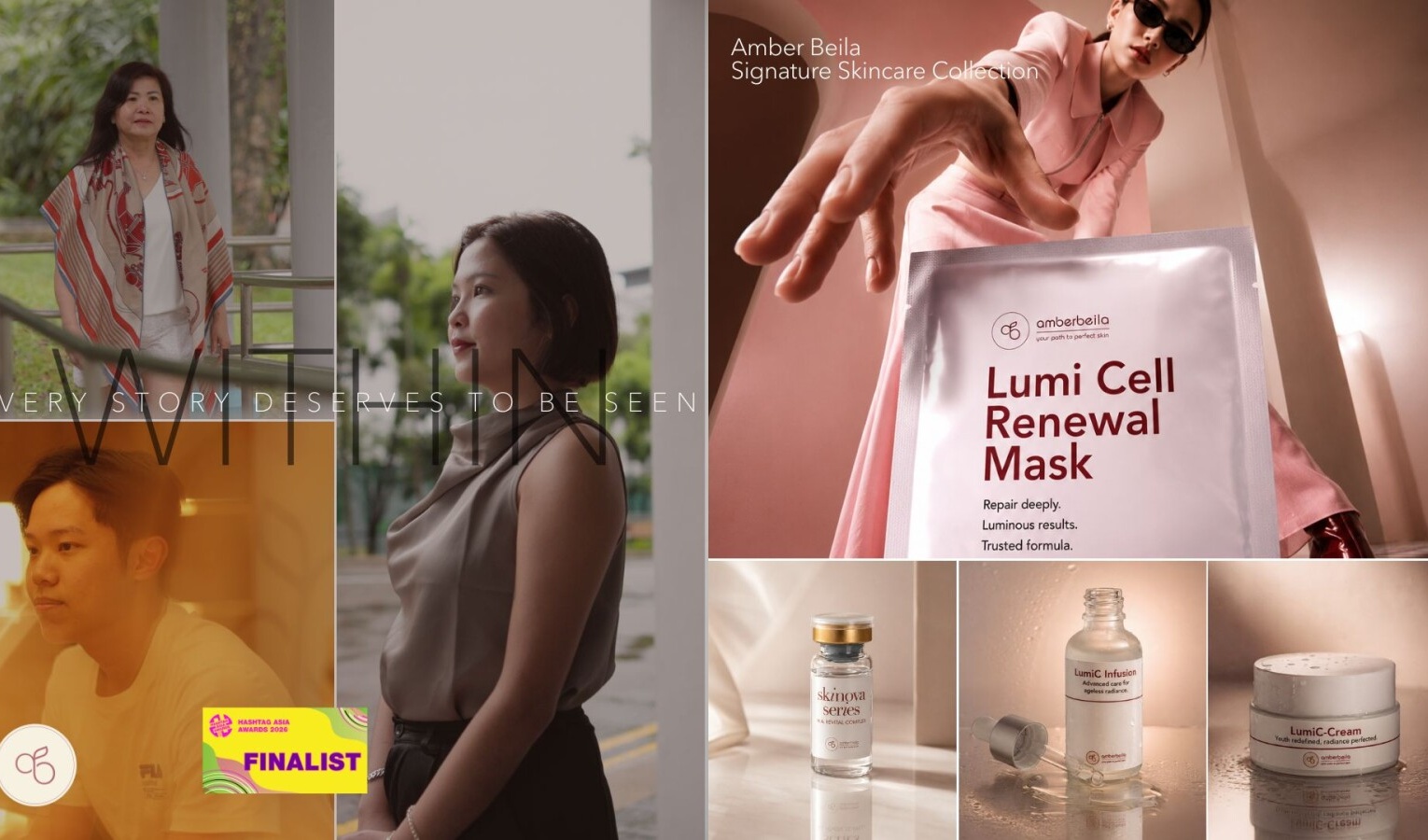 Amber Beila secures finalist spot at Hashtag Asia Awards 2026