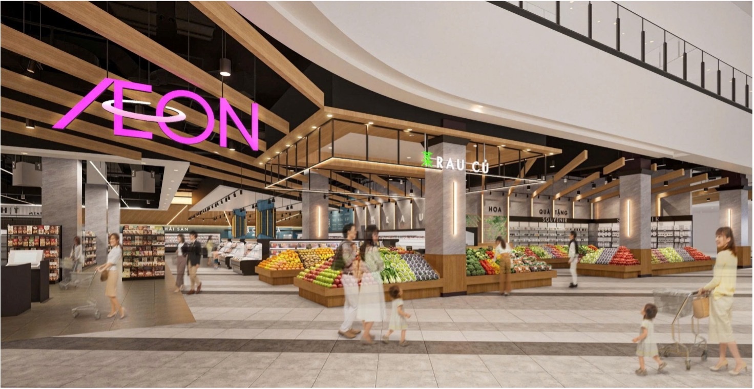 The “One-stop” model at AEON Halong GMS, offering a diverse array of shopping and lifestyle services for the whole family.