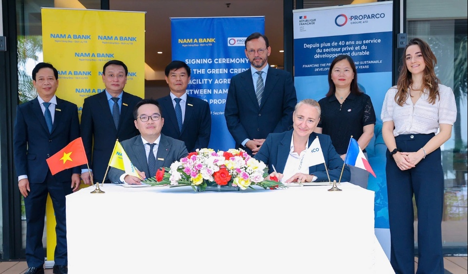 Nam A Bank successfully raises $30 million in international funding from Proparco