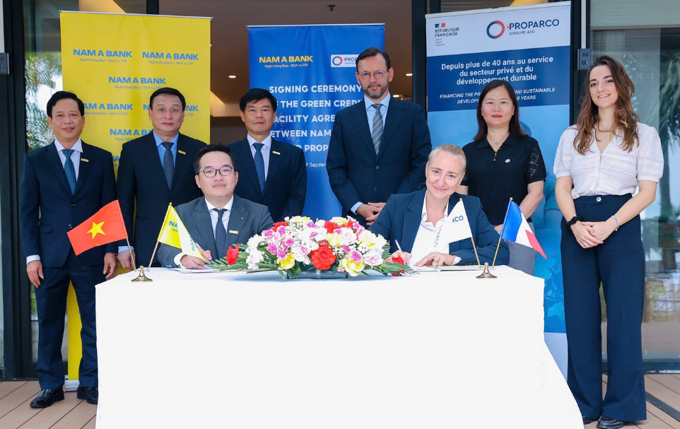 Nam A Bank successfully raises $30 million in international funding from Proparco