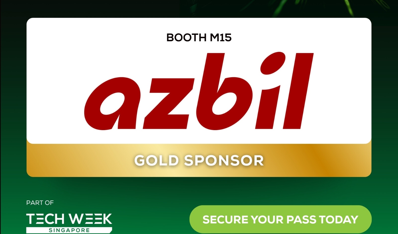 Azbil sponsors Data Centre World Asia 2026 to showcase automation