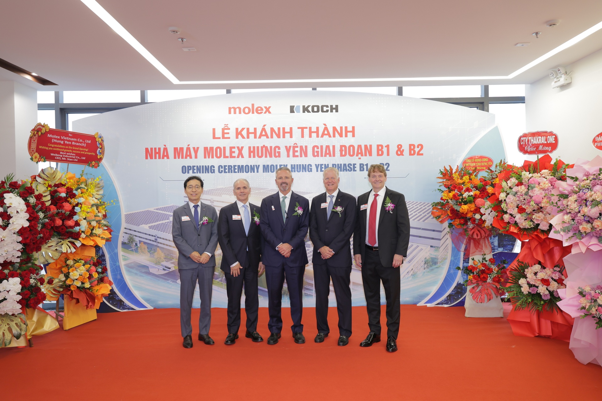 Molex opens its expanded manufacturing facility in Hung Yen