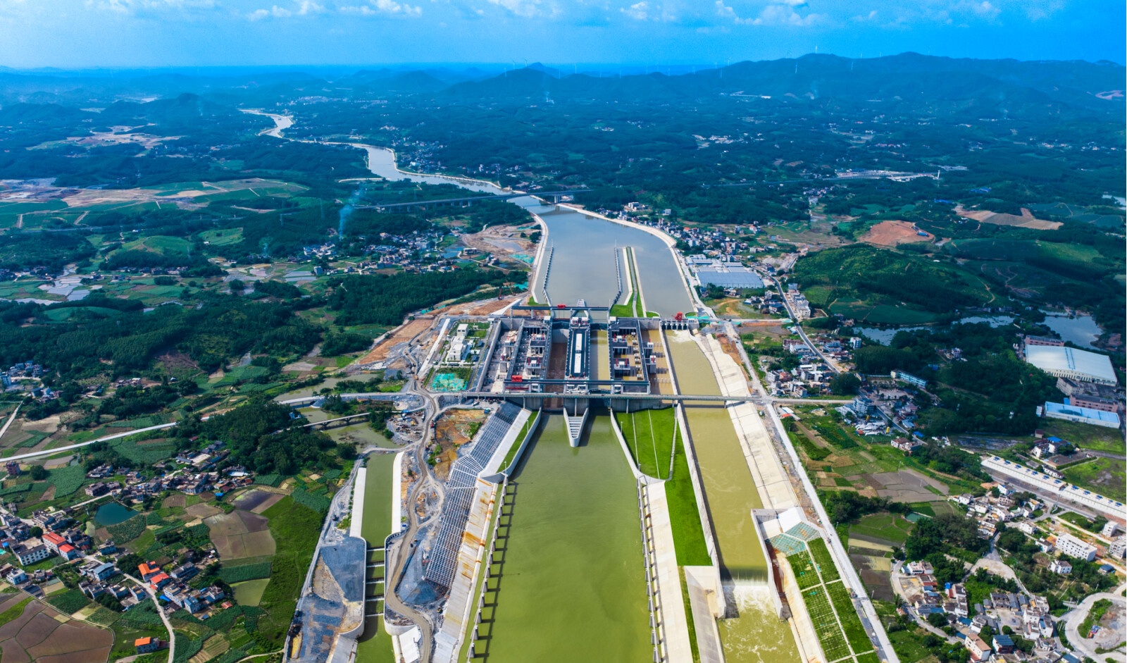 Pinglu Canal opens to navigation following completion ceremony in Guangxi