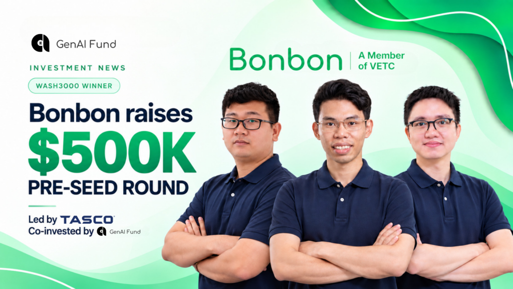 GenAI Fund backs Bonbon Mobility’s $500,000 pre-seed round