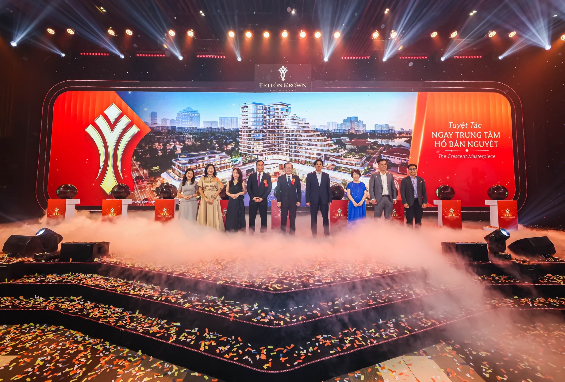 Phu My Hung launches Triton Crown luxury apartments at Crescent Lake